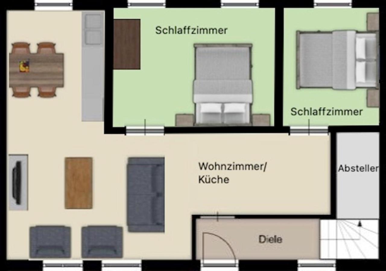 Aeuchen Am Rosenthal Apartment Monschau Bilik gambar